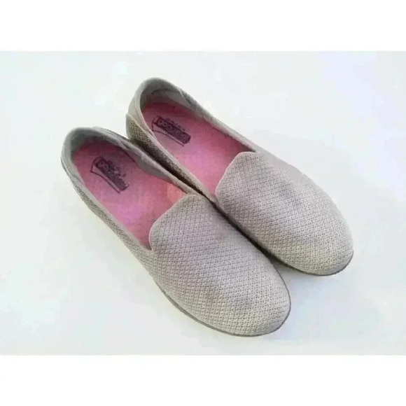 Skechers Womens Go Flex Walking Shoes Gray 14014 TPE Low Top Mesh Slip Ons 8.5 - Picture 1 of 8